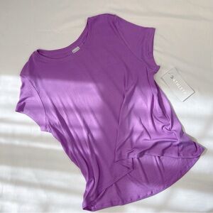 athleta | new with tags | size s | ribbed lavender t shirt